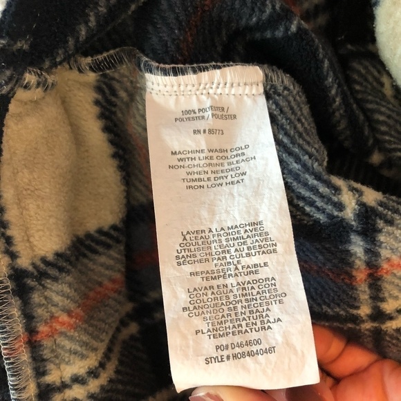 O'NEILL Shacket Women's Size Small Blue Red Plaid Multicolor Long Sleeve - Picture 7 of 12